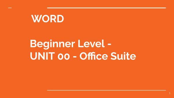 WORD - UNIT 00 - Office Suite_EN