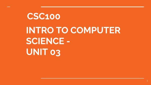 CSC100 - UNIT 03 _THE INTERNET_EN