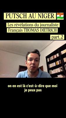 Putsch au Niger - Révélations de Thomas